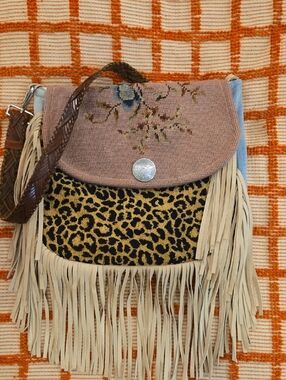 Handmade Fringe Bag